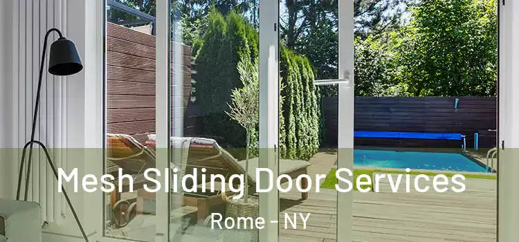  Mesh Sliding Door Services Rome - NY