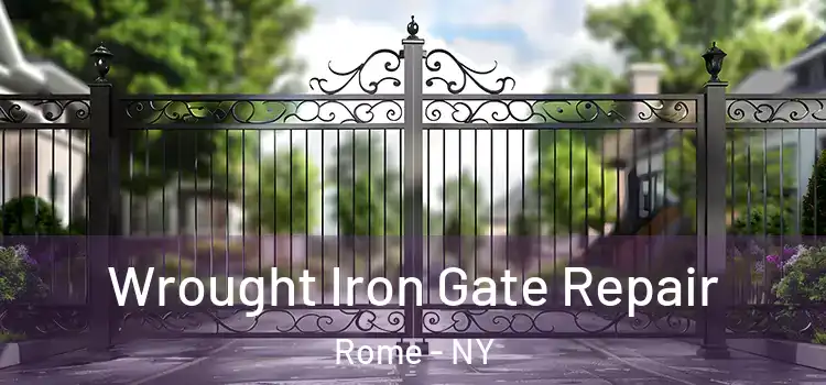  Wrought Iron Gate Repair Rome - NY